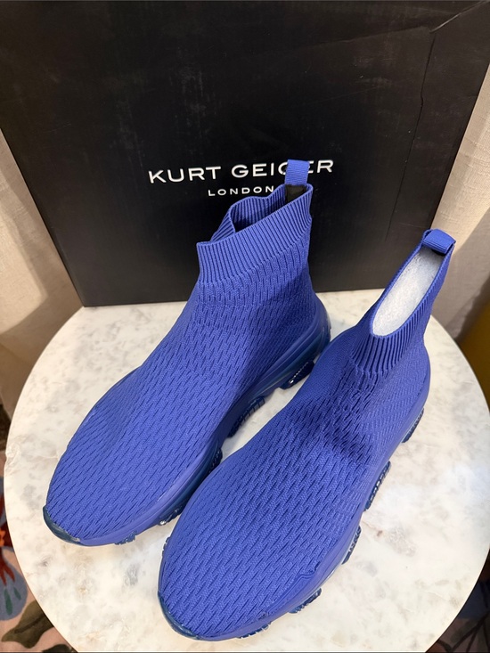 Kurt Geiger Lettie Knit sock sneakers Size 9 New In Box main image 7